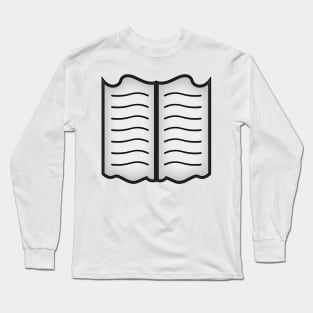 Book Symbol - Masonic symbol of Chaplain for Blue Lodge Freemasonry Long Sleeve T-Shirt